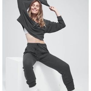 ALO Yoga Charcoal Joggers